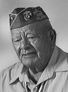 Portrait of Keith M Little World War II Marine