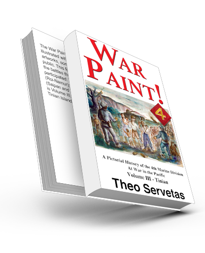 War Paint III | Pictorial history book of the Fighting 4th Marine Division from Camp Maui at Tinian during World War II
