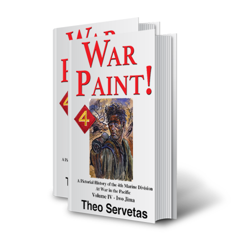 War Paint IV | Pictorial history book of the Fighting 4th Marine Division from Camp Maui at Iwo Jima during World War II